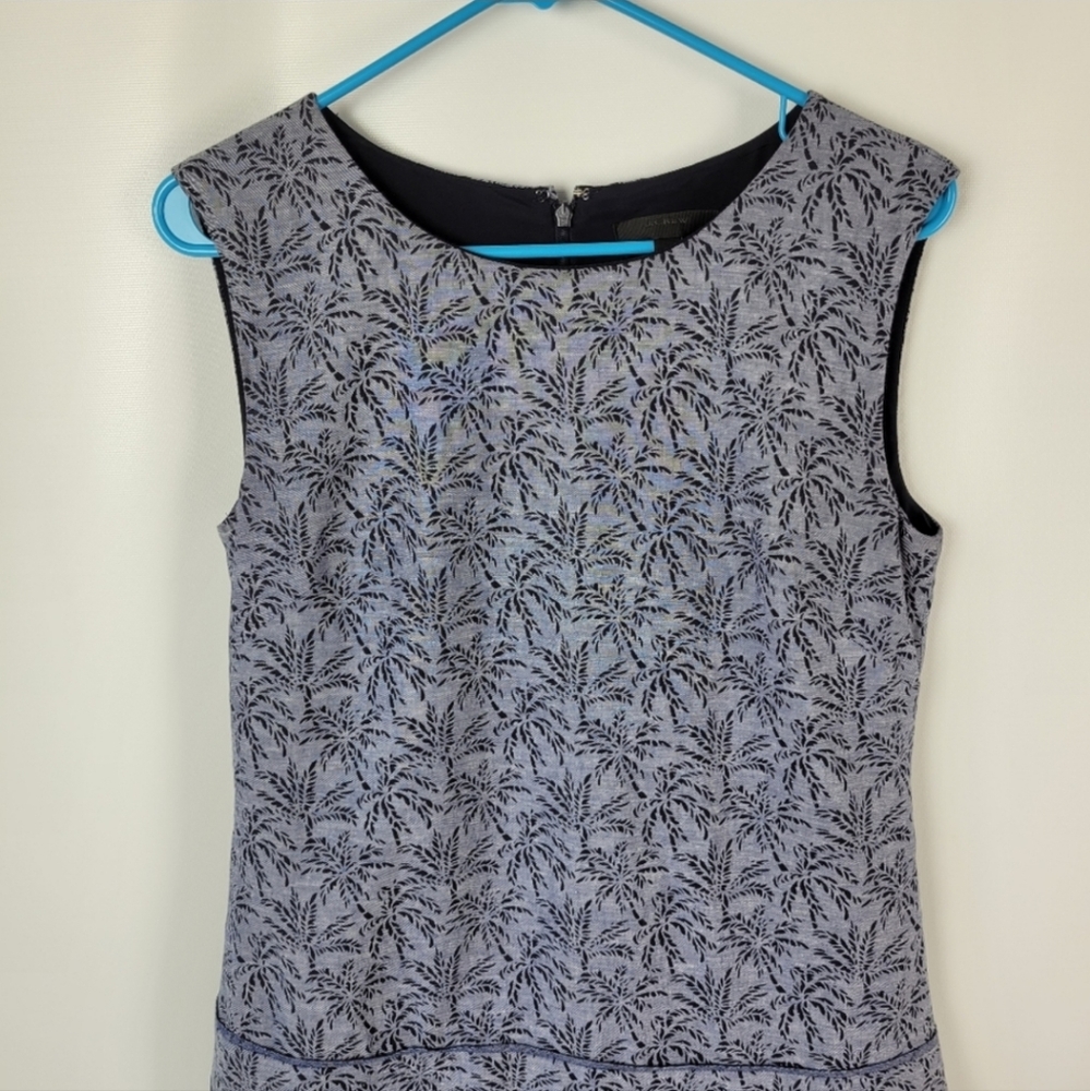 J. Crew Cotton Linen Sleeveless Dress Sz 6 NWOT - Picture 13 of 13
